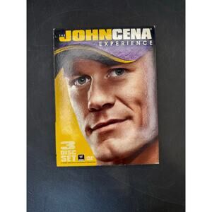 The WWE: The John Cena Experience (DVD, 2010, 3-Disc Set) Wrestling